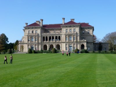 The Breakers (1893-95) is a Vanderbuilt Mansion in Newport, RI