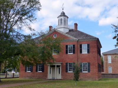 New Bern Academy (chartered in 1766) erected in 1810