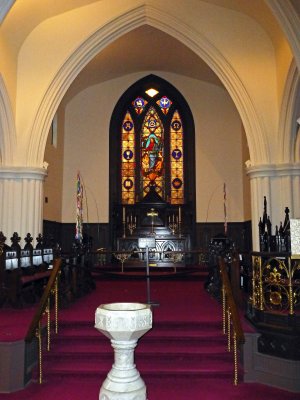 Interior of Christ Church, New Bern, NC