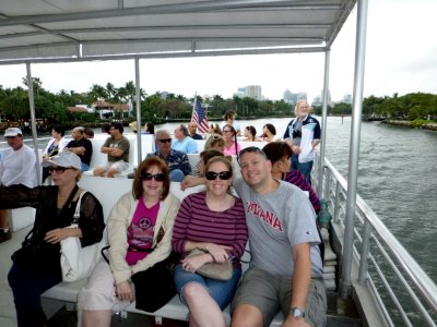 On the Water Taxi in Fort Lauderdale