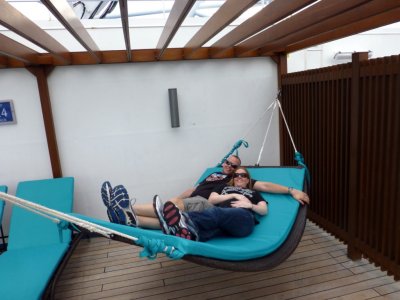 Chillaxin' on the Carnival Freedom