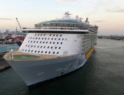 Oasis of the Seas Docked in Fort Lauderdale