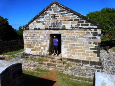The Blockhouse was a Place of Last Refuge on Shirley Heights, Antigua