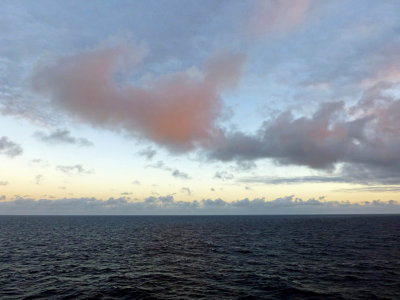 Clouds Over the Caribbean Sea