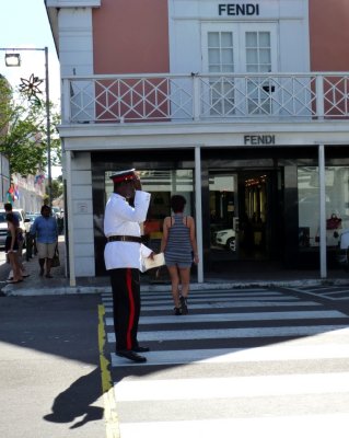 Directing Traffic in Nassau