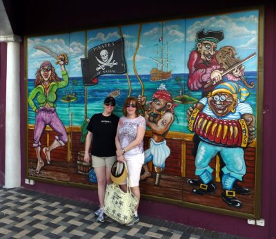 Outside Pirate Museum, Nassau