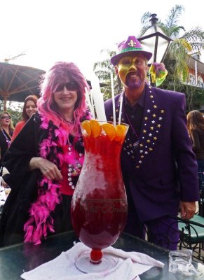 In Pat O'Brien's Courtyard