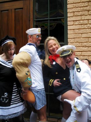 The Fleet's In on Bourbon St