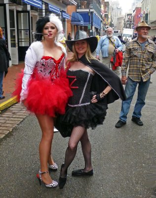 Friday on Bourbon St