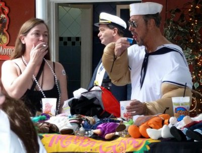 At the Krewe of Lil' T-rock Meetup