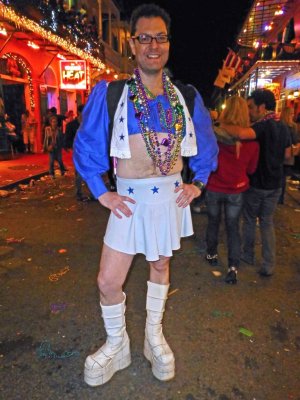 Bourbon St. on Friday Night