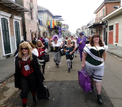 KDW Heads for Bourbon St