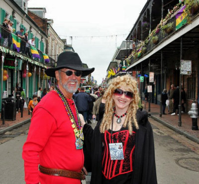 Sat PM on Bourbon St