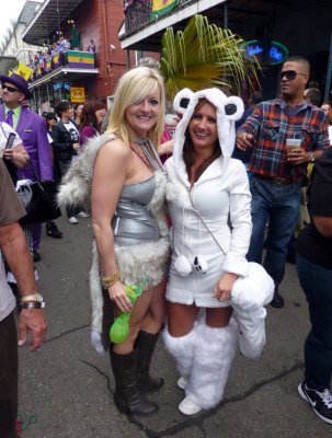 Sat PM on Bourbon St