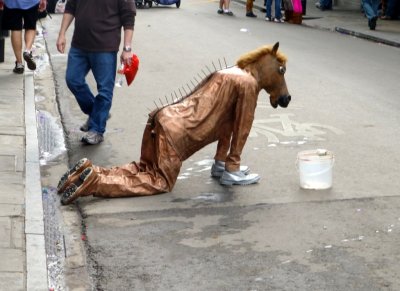 Sat PM on Bourbon St