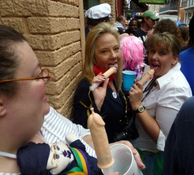 Penis Colada Shots at Greasing of the Poles