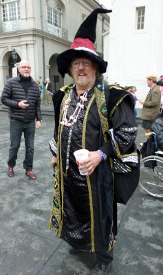 Fat Tuesday in Jackson Square