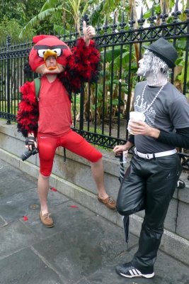 Angry Bird in Jackson Square
