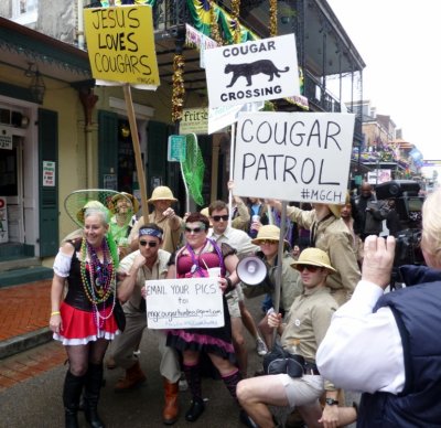 Cougar Patrol on Bourbon St