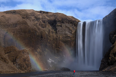 Skgafoss Rainbows