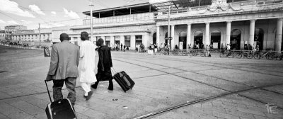 La gare flux et reflux de Terry FABRE