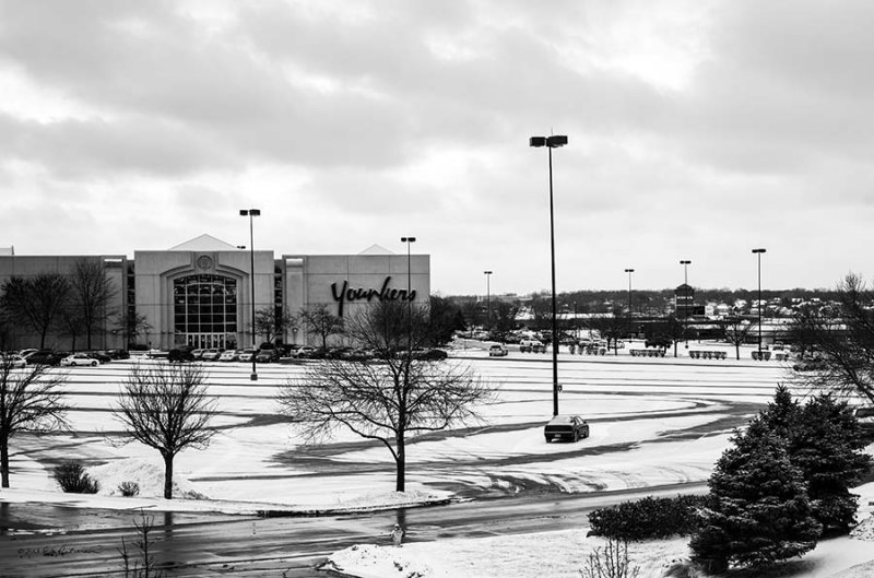 A lite snow the previous night and very cold temperatures equals a lot of empty parking spaces at the mall.
An image may be purchased at http://edward-peterson.artistwebsites.com/featured/winter-at-the-mall-edward-peterson.html