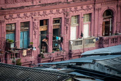 Morning Chores Havana, Cuba - May 2012