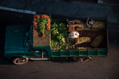 Carrot Bouquet and Friend Havana, Cuba - May 2012