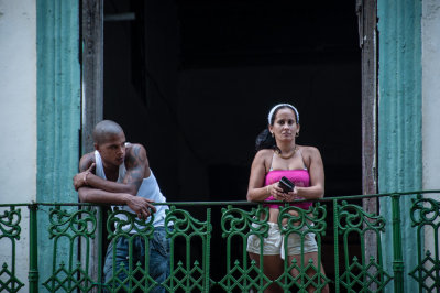 Balcony Havana, Cuba - May 2012