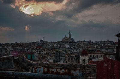 Sunset Havana, Cuba - May 2012
