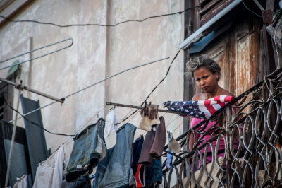 Stars and Stripes -Havana, Cuba - May 2012