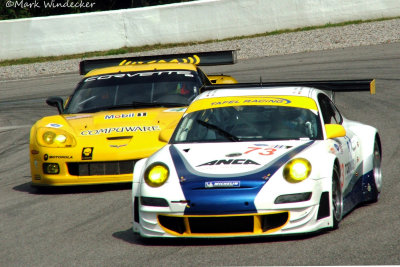 21ST 8-GT2 DOMINIK FARNBACHER/ HAMES TAFEL Porsche 997 GT3 RSR 