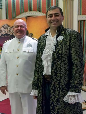 Captain John and Cruise Director Peter