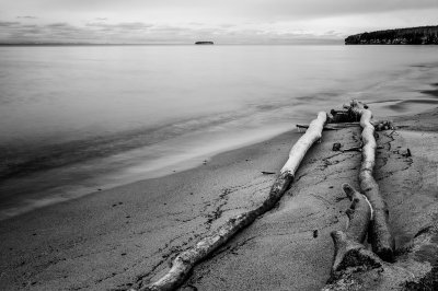 Lake Superior in Black & White