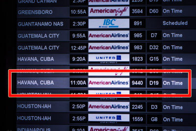 Flight to Cuba (1)