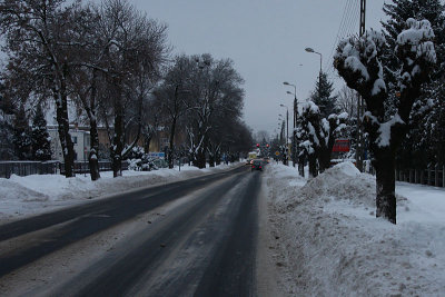 Winter on  the streets