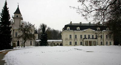 Palace and park complex in Radziejowice