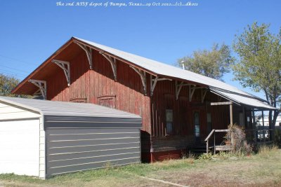 2nd ATSF depot of Pampa Texas 