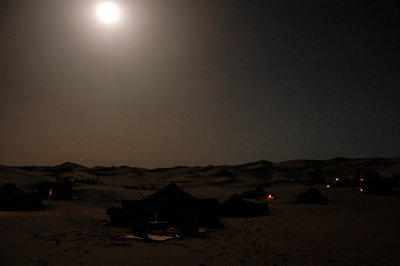 Night in The Camp, Erg Chebbi