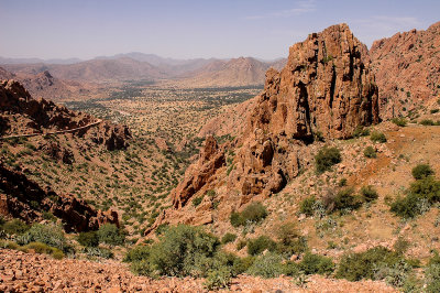 The Anti Atlas Mountains near Tafraout