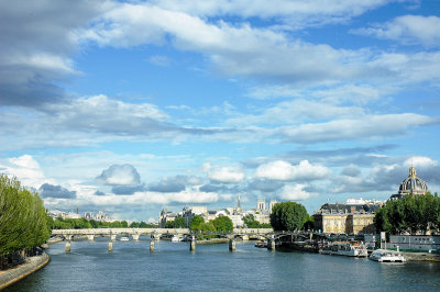 The Seine with Pont des Arts and Pont Neuf, Paris
