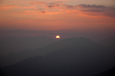 On the way from Shyaphru Besi to Kathmandu