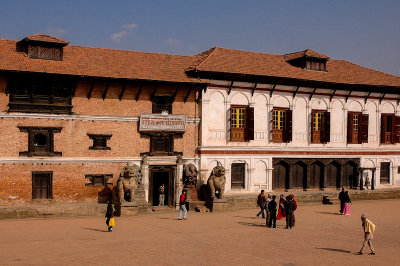 Royal Palace, Durbar Square in Bhaktapur