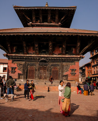 Pashupatinath Temple, Durbar Square in Bhaktapur