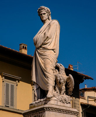 Dante Alighieri, Piazza Santa Croce in Florence