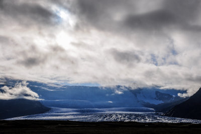 Driving by Fjallsjökull