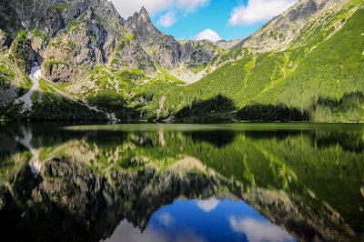 Morskie Oko 1395m, Upper Fish' Stream Valley