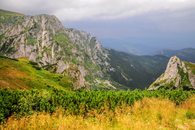 Looking down Mala Laka Valley from Kondracka Pass 1725m