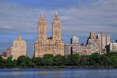 Central Park and Upper West Side behind, New York City