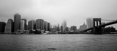 Lower Manhattan and Brooklyn Bridge, New York City